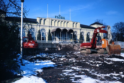 Baubeginn 1986