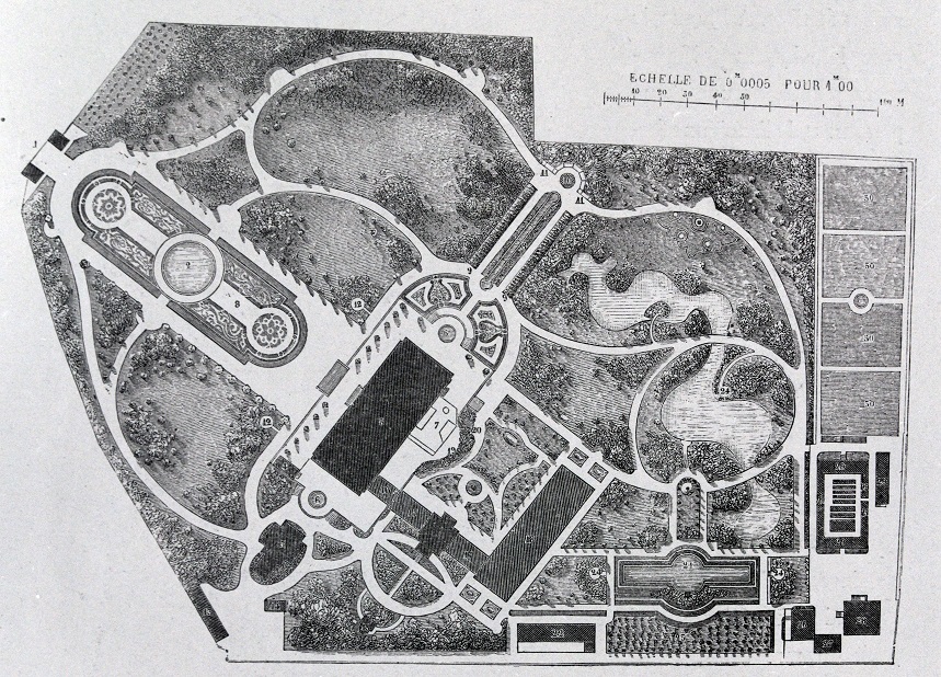 Plan der Flora 1872